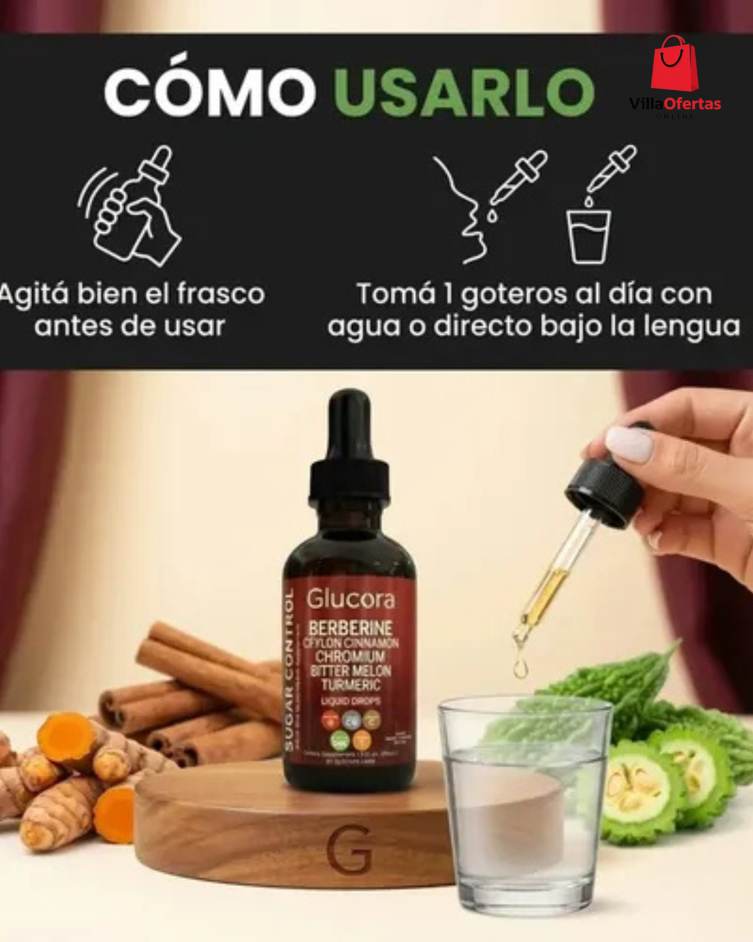 SUPLEMENTO DE CONTROL PARA LA GLUCOSA (KIT DE 02 U. EN ADELANTE) OFRT.