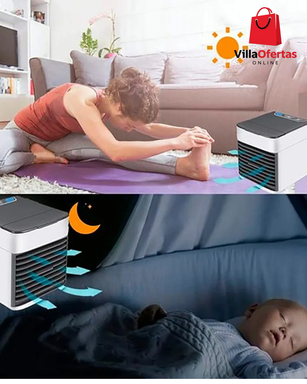 MINI AIRE ACONDICIONADO PORTATL